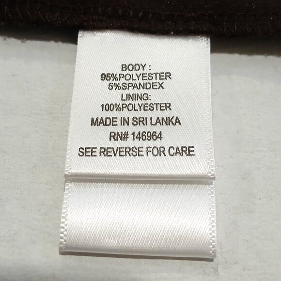 ROBBIE BEE Cowl Neck A-Line Multicolor Lined 3/4 Sleeve Stretch Midi Dress Sz L - Picture 9 of 12